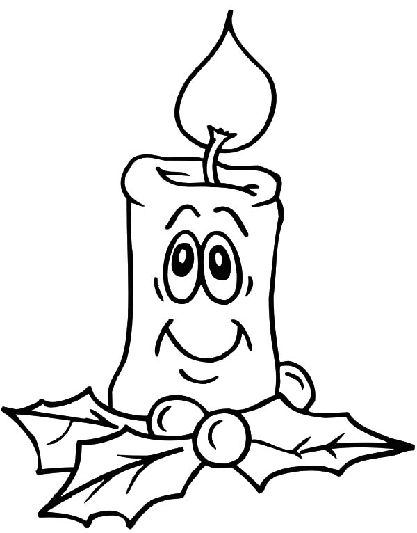 Birthday Candle Cake Coloring Pages Best Place to Color