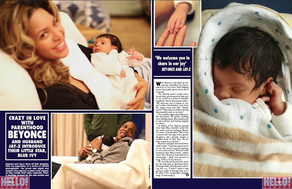 Beyonce baby pics! Today's Parent