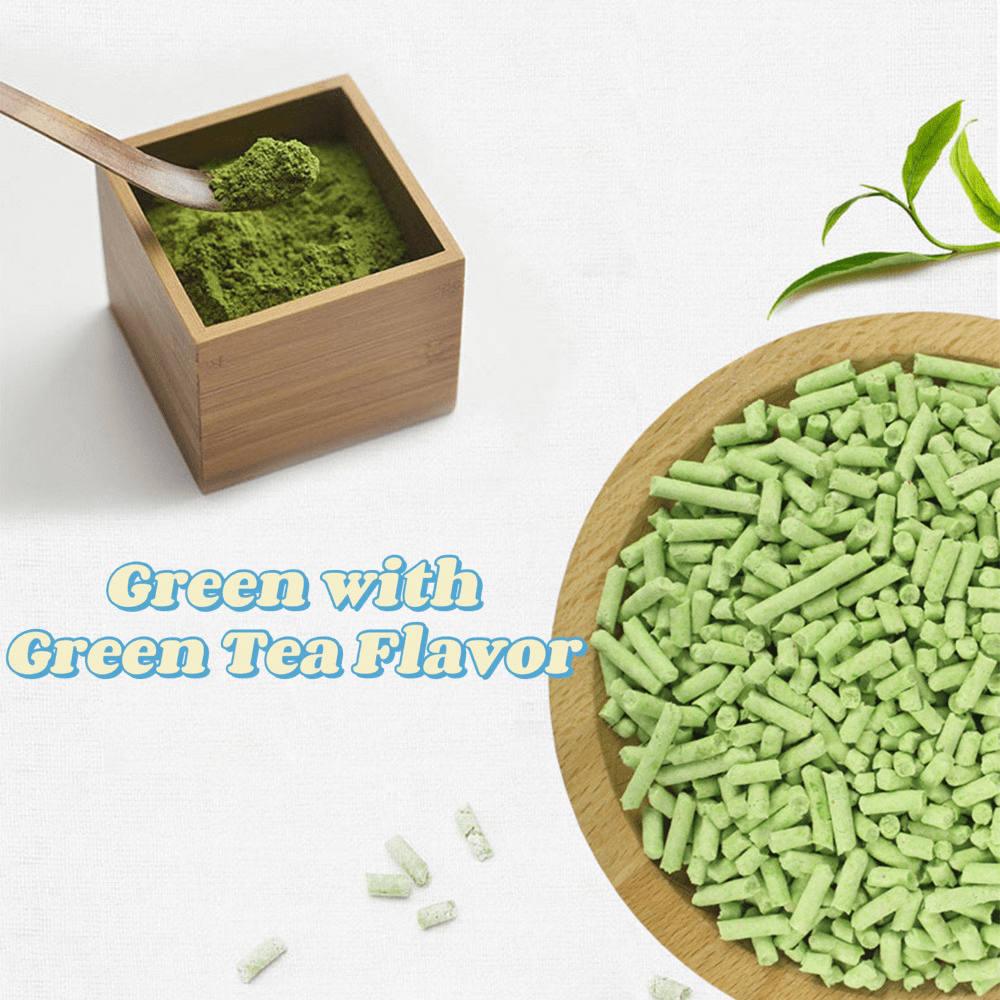 Tofu Cat Litter Flushable and Clumping 100％Plant Fiber Raw Materials