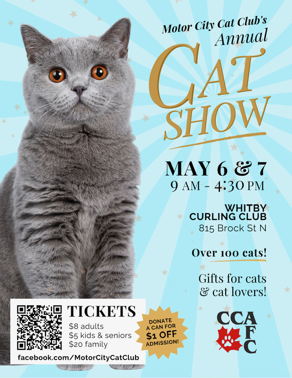 Motor City Cat Club’s Annual Cat Show