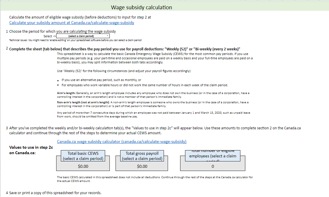 April 27 How to Apply for Canada Emergency Wage Subsidy, Applications