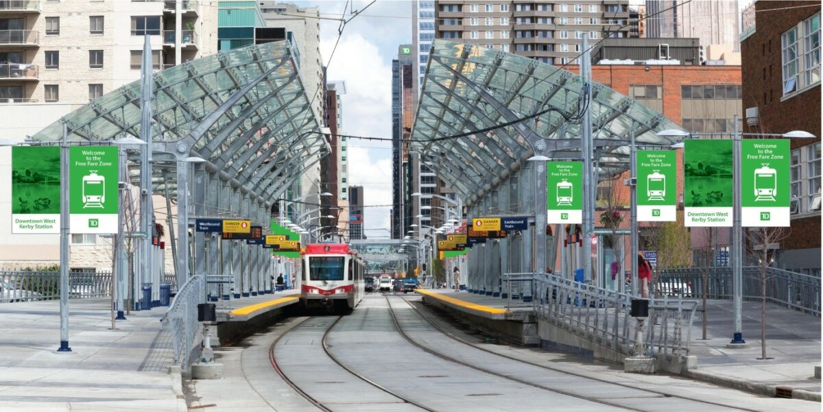 Calgary’s Downtown Free Fare Zone Gets a New Name
