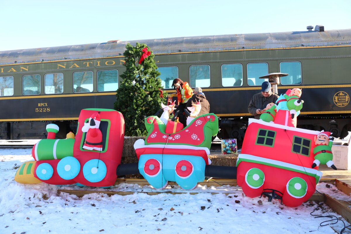 Ride the Christmas Train Near Saskatoon This Holiday Season