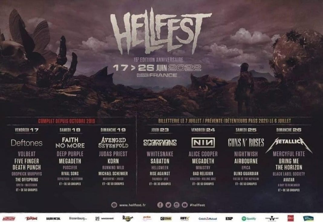 Hellfest 2022 Nine Inch Nails, Deftones, Converge to play Hellfest