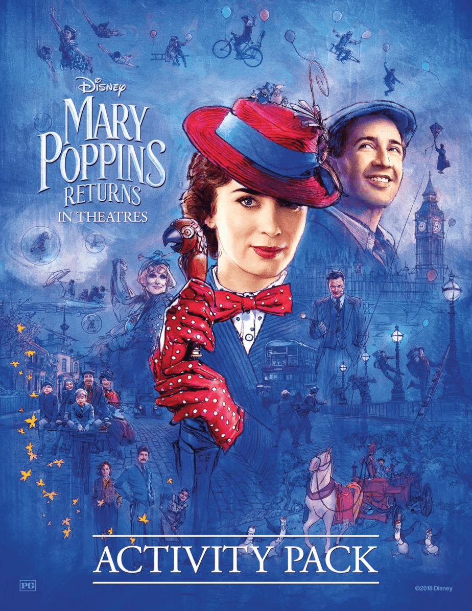 Mary Poppins Returns Family Activity Sheets To Eternity And Beyond