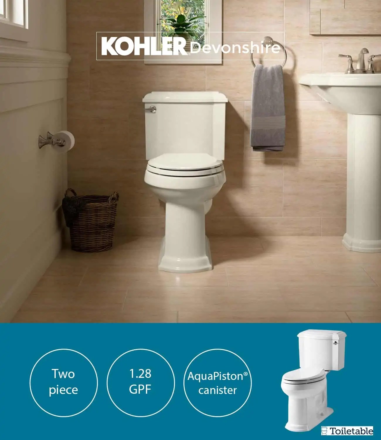 The Kohler Devonshire Toilet Rated in 2024 Toiletable