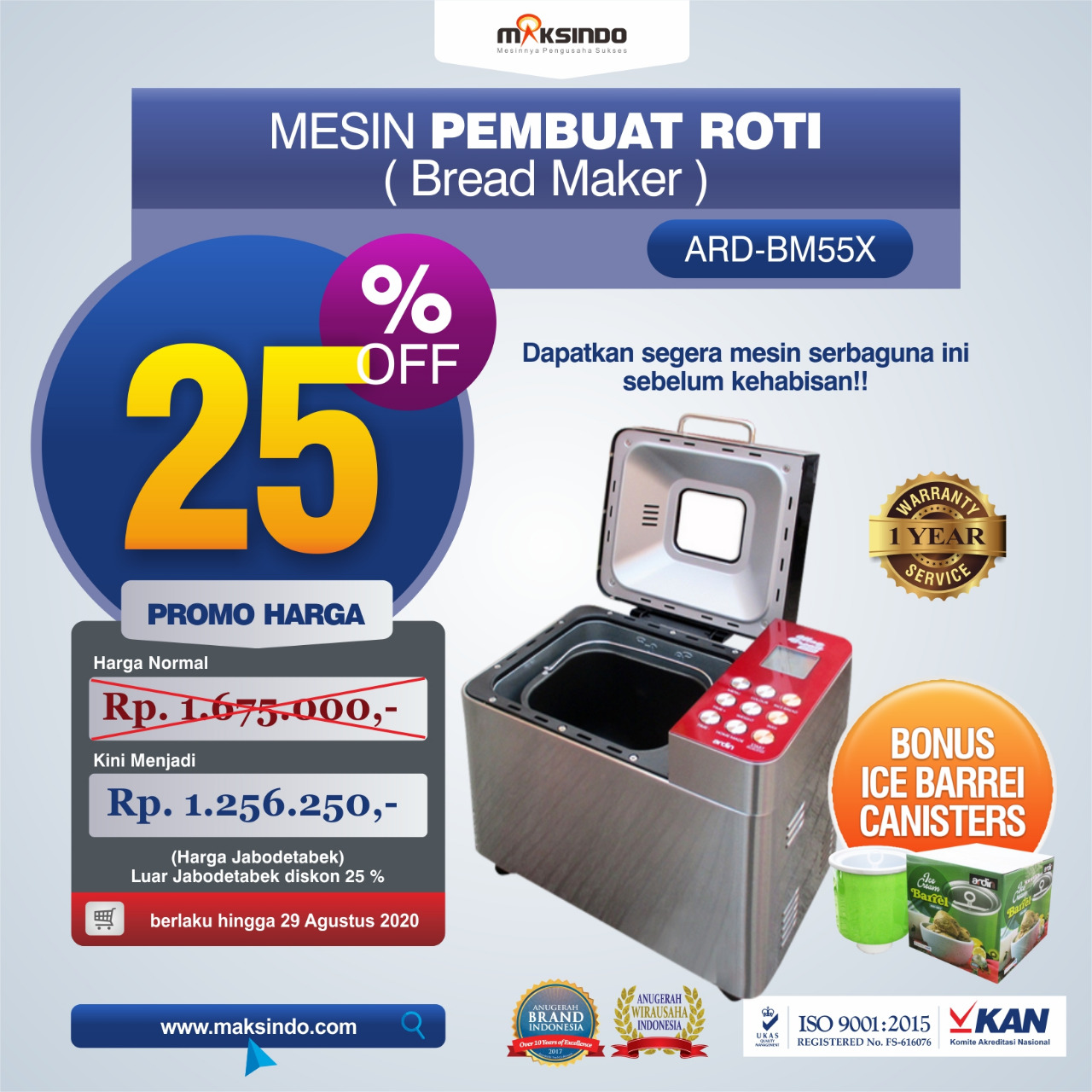 Jual Mesin Soft Ice Cream ISC16S di Medan Toko Mesin Maksindo Medan Toko Mesin Maksindo Medan