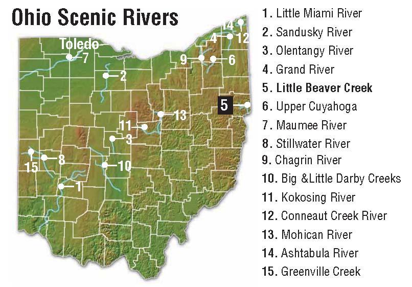 Fall fly fishing on the scenic Little Beaver Creek The Blade