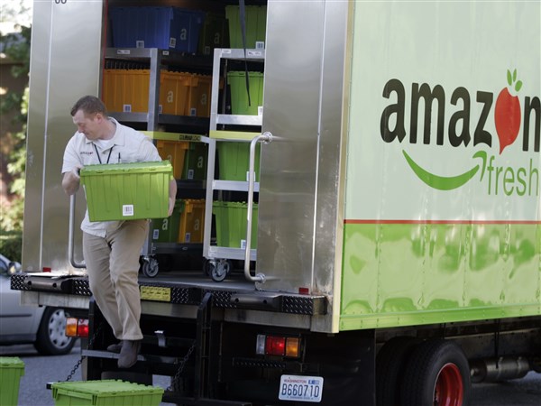 Amazon targets grocery delivery, begins testing