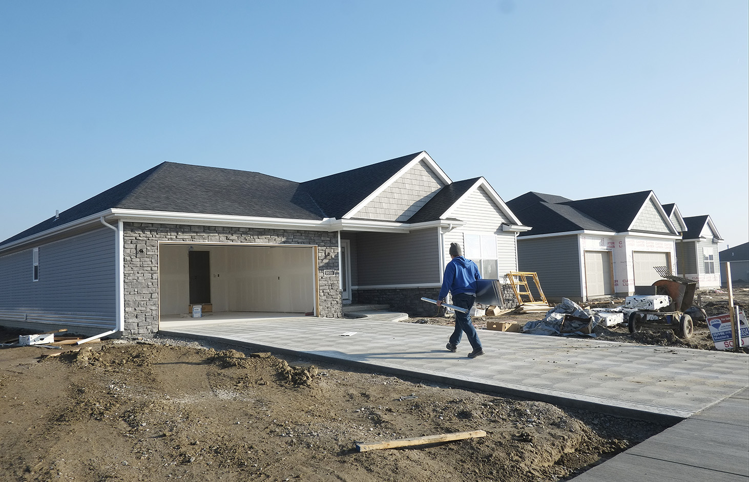 Building brisk in Sylvania Twp. subdivision The Blade