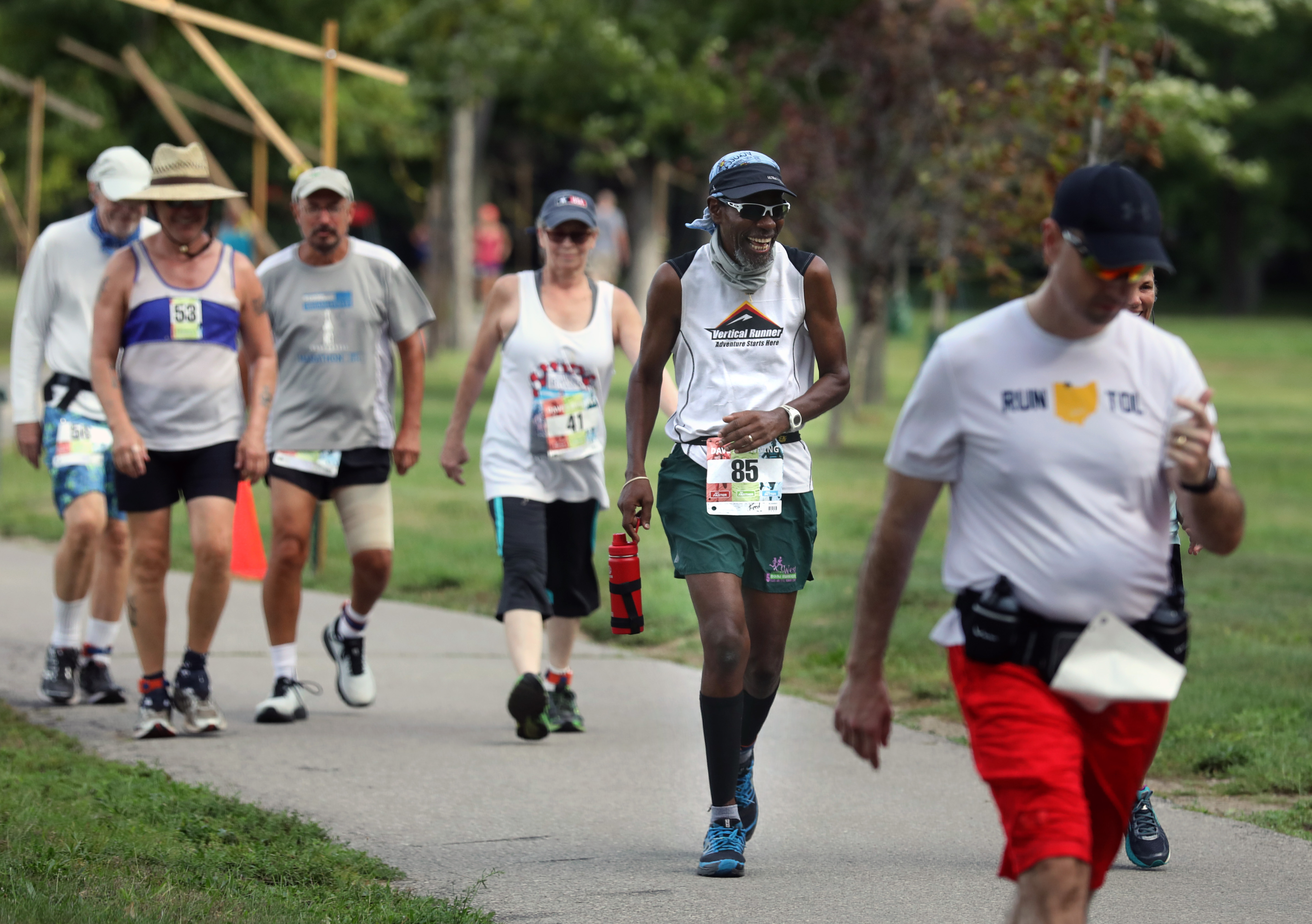 Runners, walkers set off on 24hour race at Olander Park The Blade