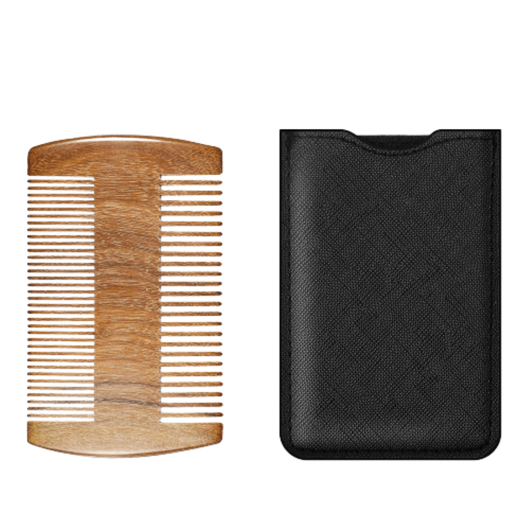 Dual Action Beard & Mustache Comb Toliver's Handmade