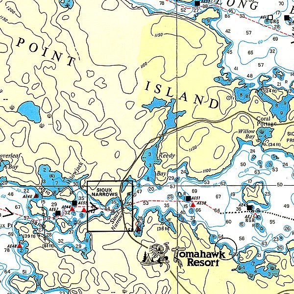 Lake of the Woods at Sioux Narrows