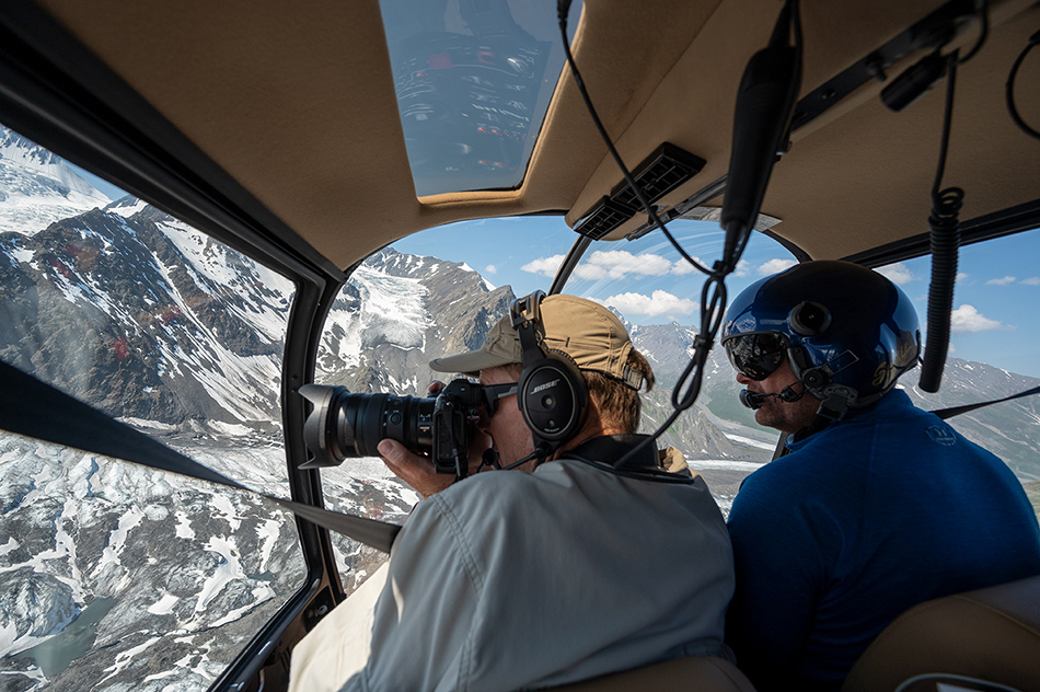 Photographing from Helicopters Tom Bol Photography, LLC