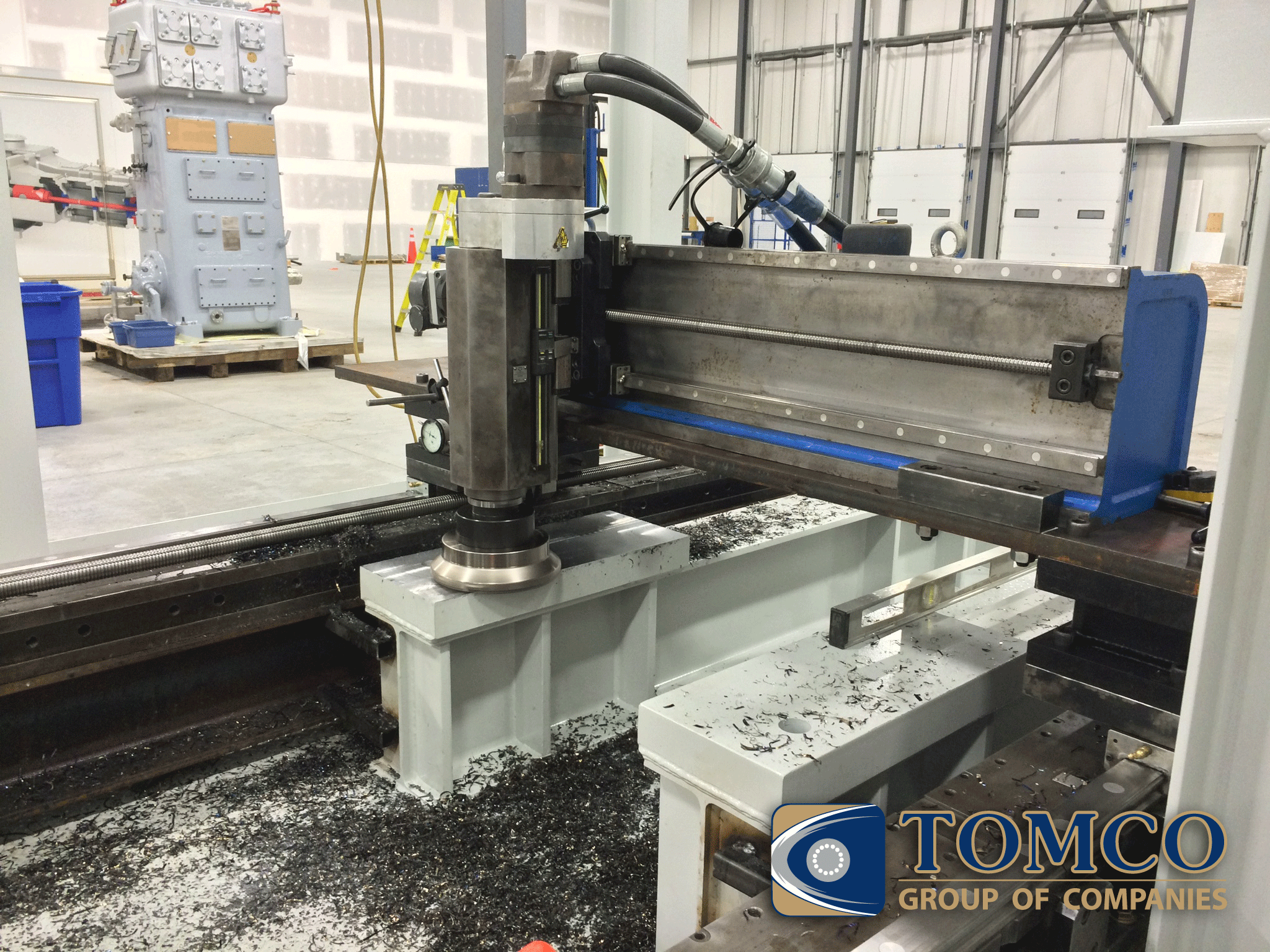 TOMCO Group portable/field machining, heat treating, bolting services