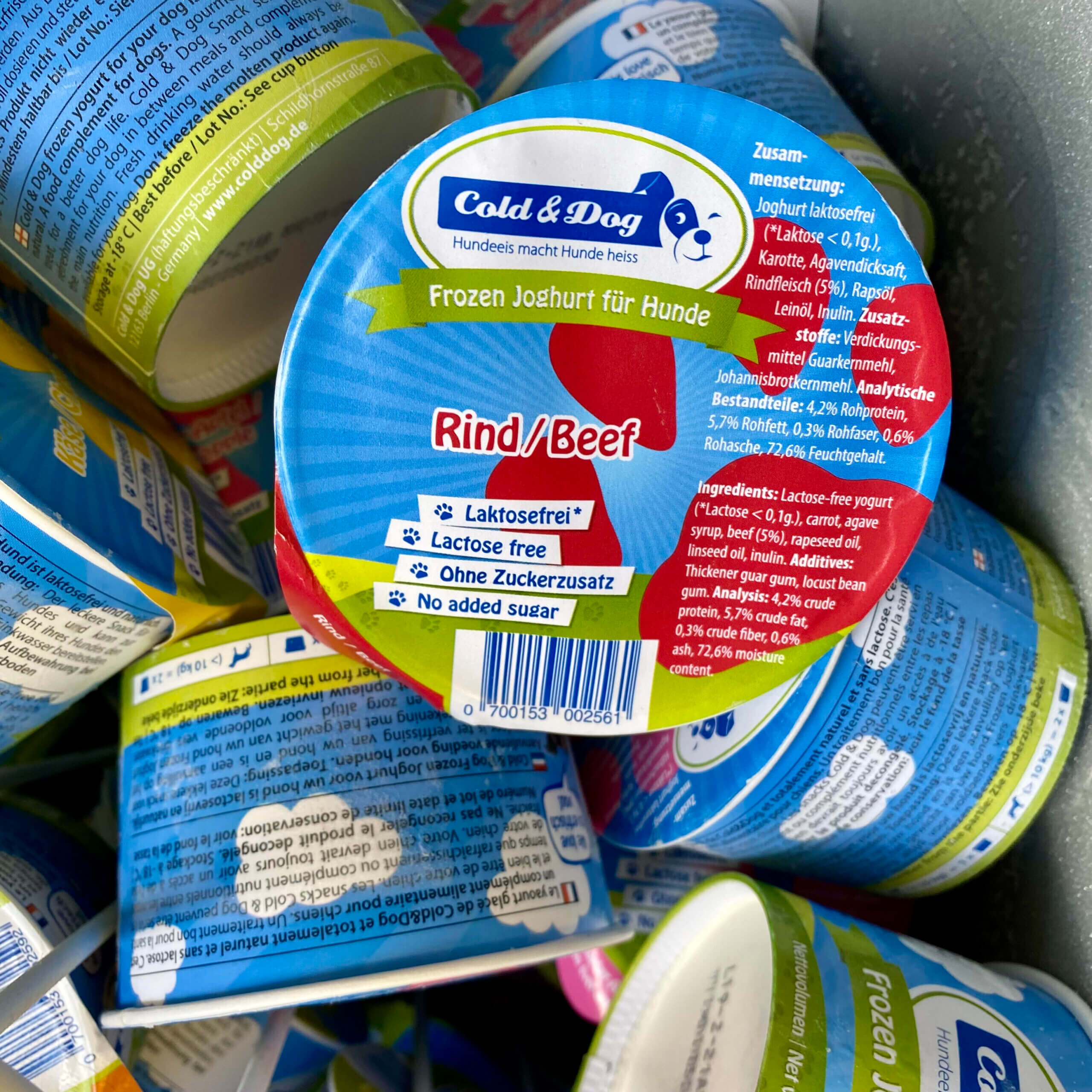 Cold&Dog Eis für Hunde Rind TomDog