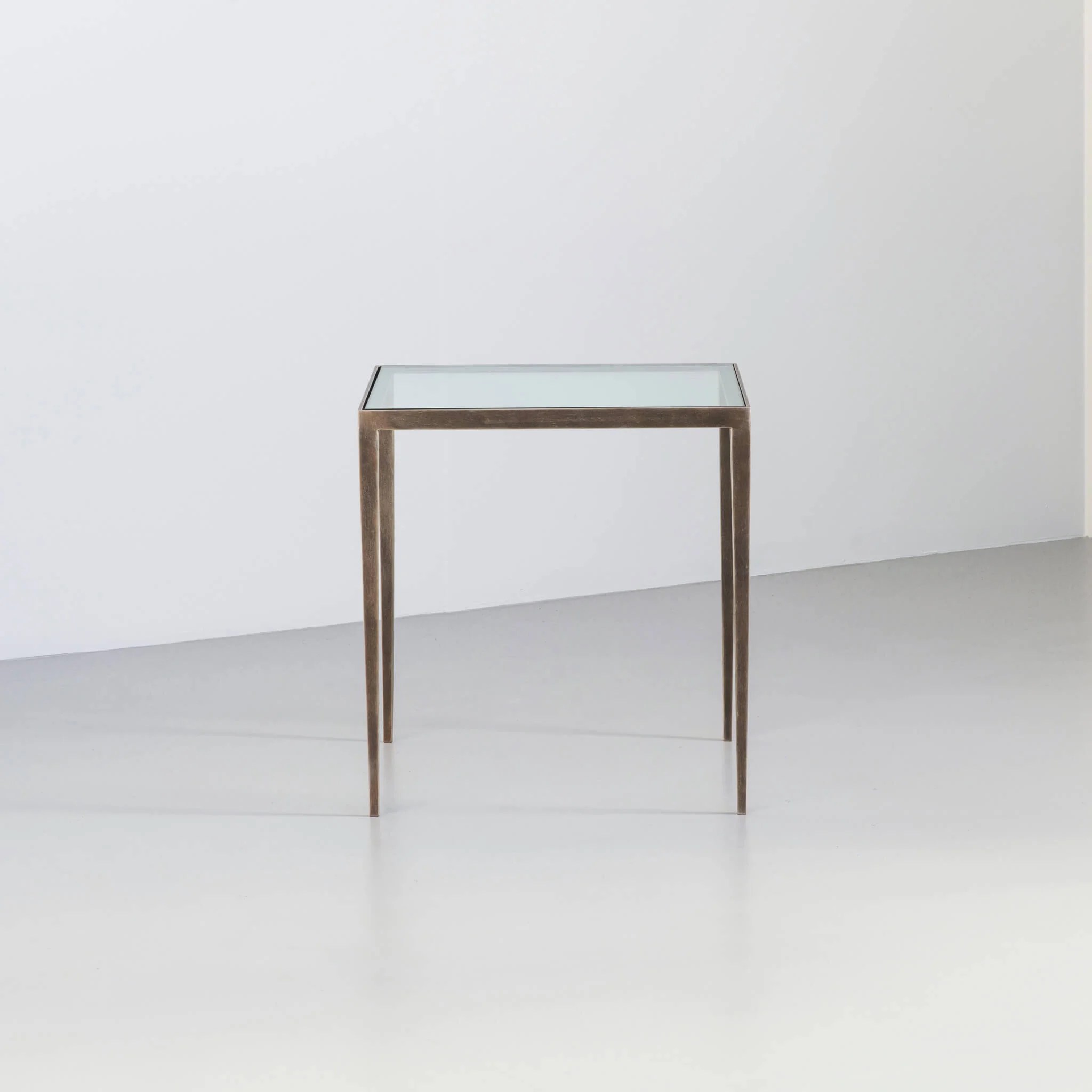 Flint Side Table Contemporary Furniture by Tom FaulknerTom Faulkner