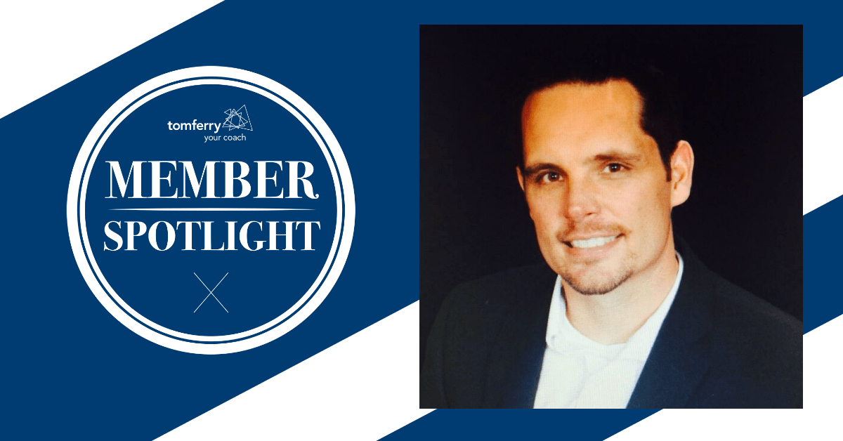 Member Spotlight Dewey Hatcher Jr. Tom Ferry