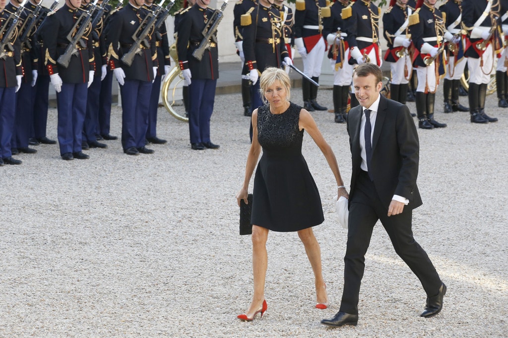 And the youngest president in france's history, met his future wife when he was just 15. Brigitte Macron and Opinion and the Law - Tom Liberman