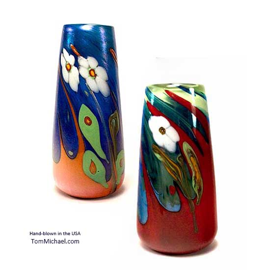 Archive of Decorative Art Glass handcrafted by Tom Michael, Odyssey Art