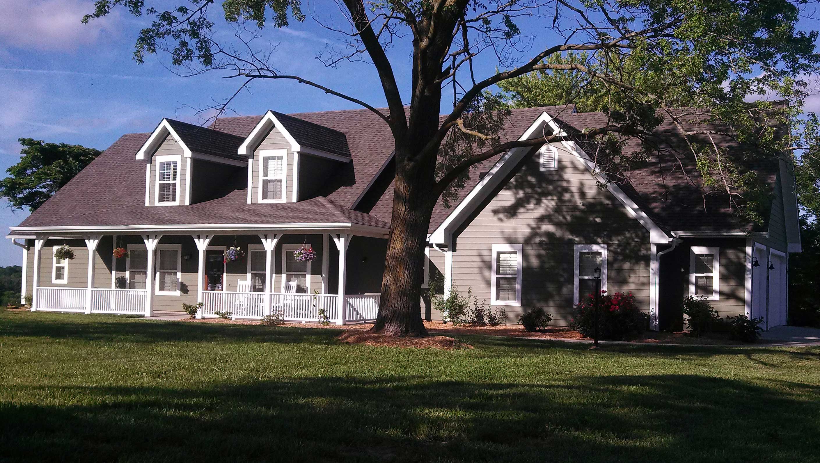 5480nlocustgrovechurch Custom Homes by Tompkins Construction