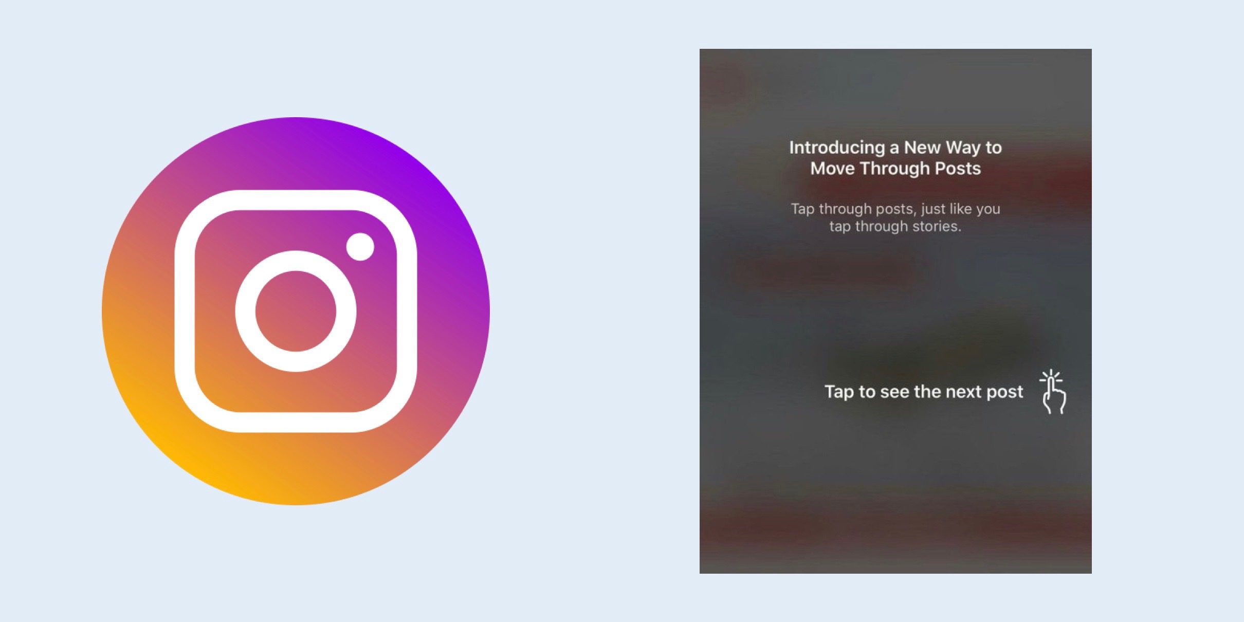 Instagram teste une fonctionnalité « tap » pour la