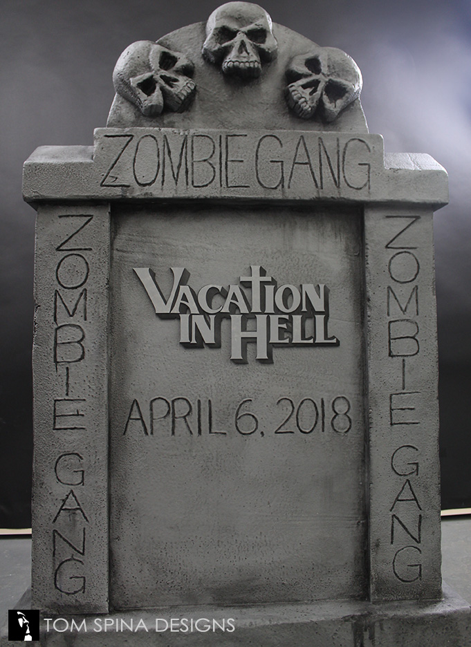 Custom Tombstone Prop Event Photoop Tom Spina Designs » Tom Spina