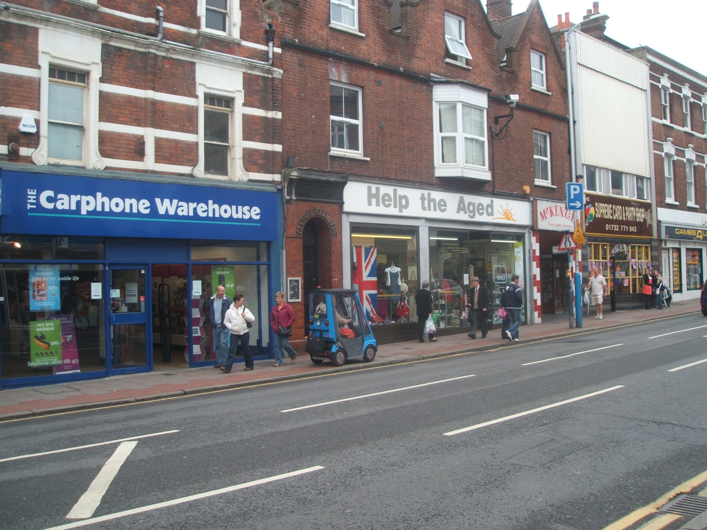 Shops in Tonbridge at