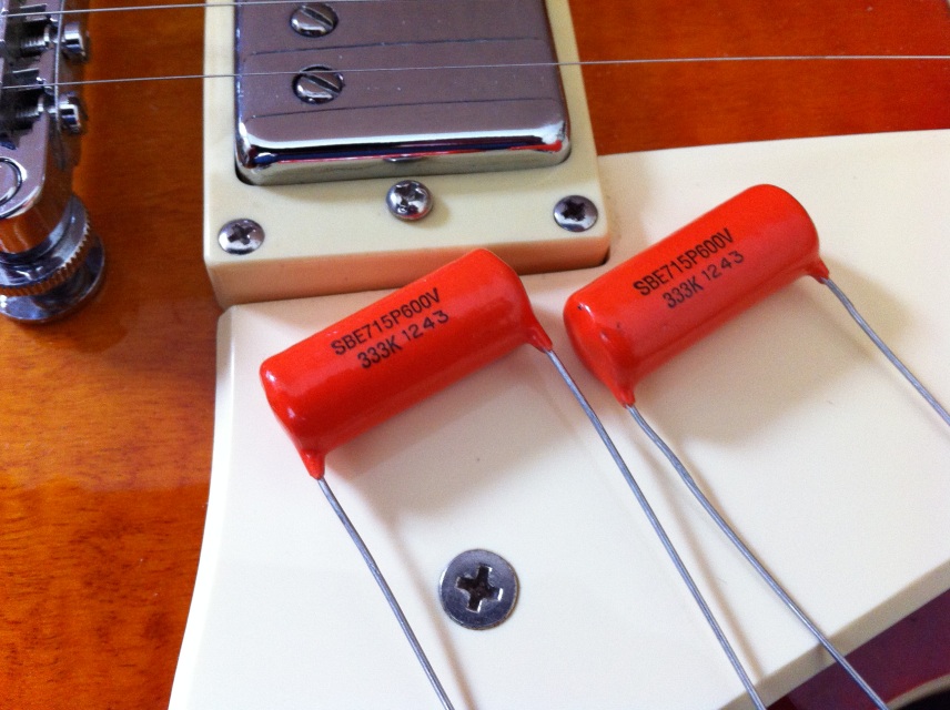 Guitar Tone Capacitors | PIO Tone Caps | Orange Drop Caps | Vintage