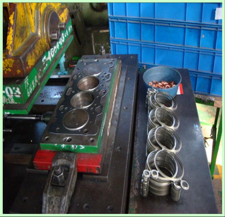 Punching Machine for MLS Cyl. Head Gasket