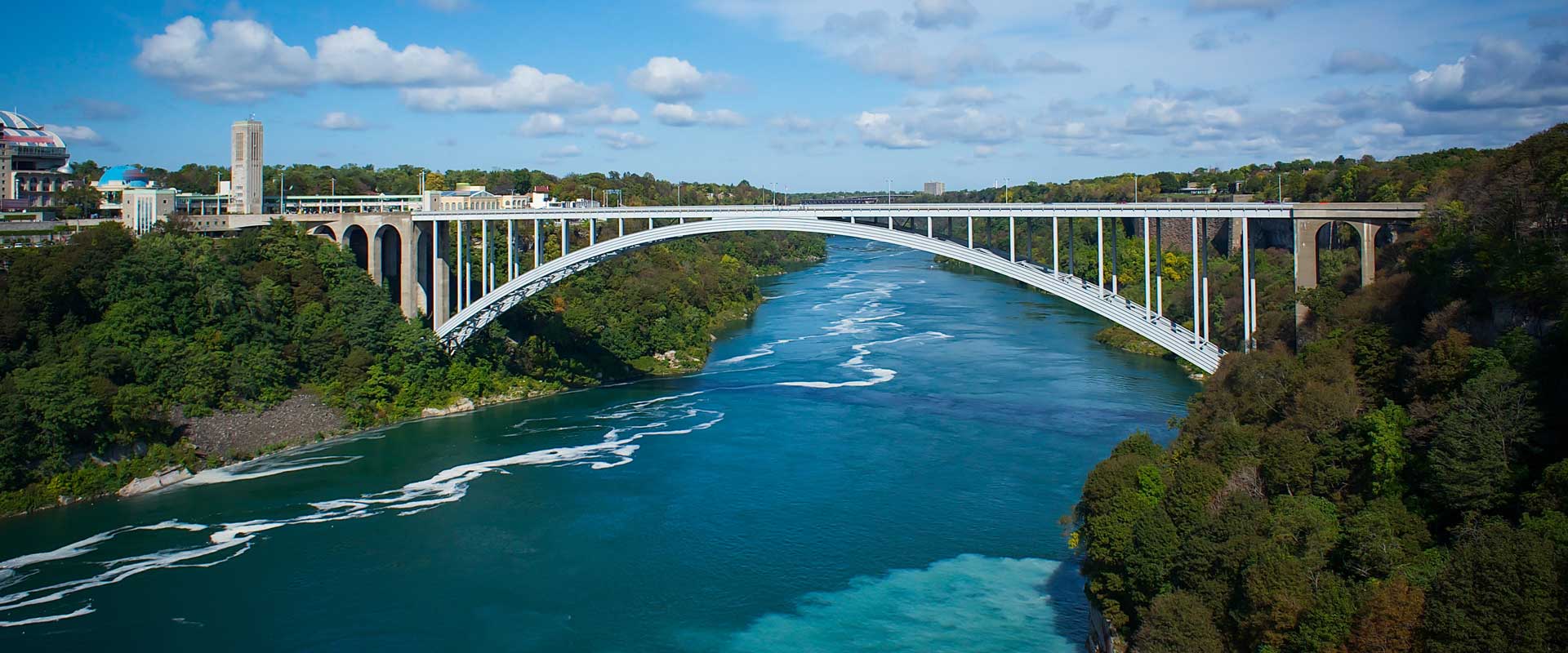 Rainbow Bridge, Niagara Falls, Ontario, Canada ToNiagara
