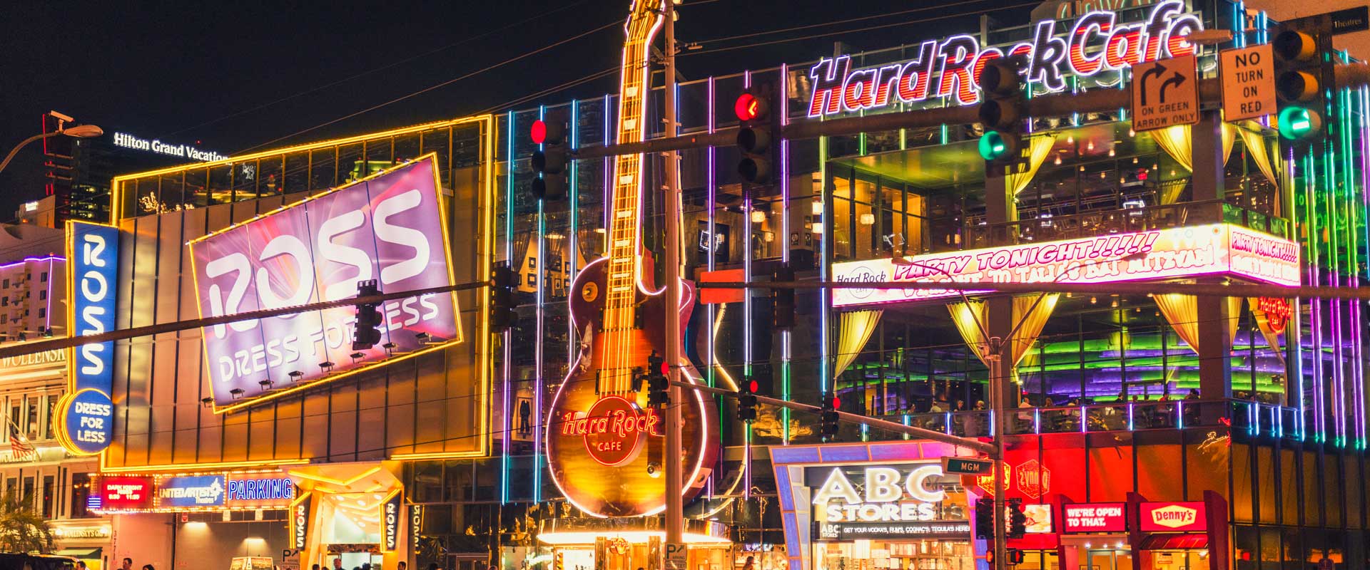 Meal at Hard Rock Café Niagara Falls, New York