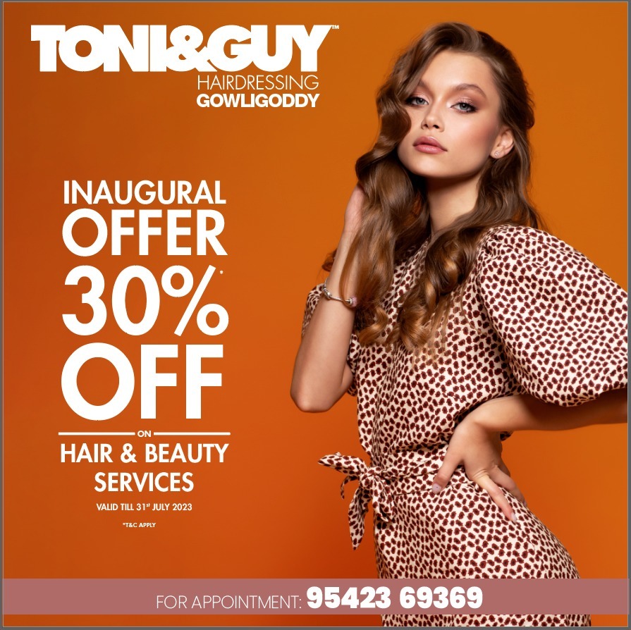 Men Salon Services in HyderabadTONI&GUY Financial District