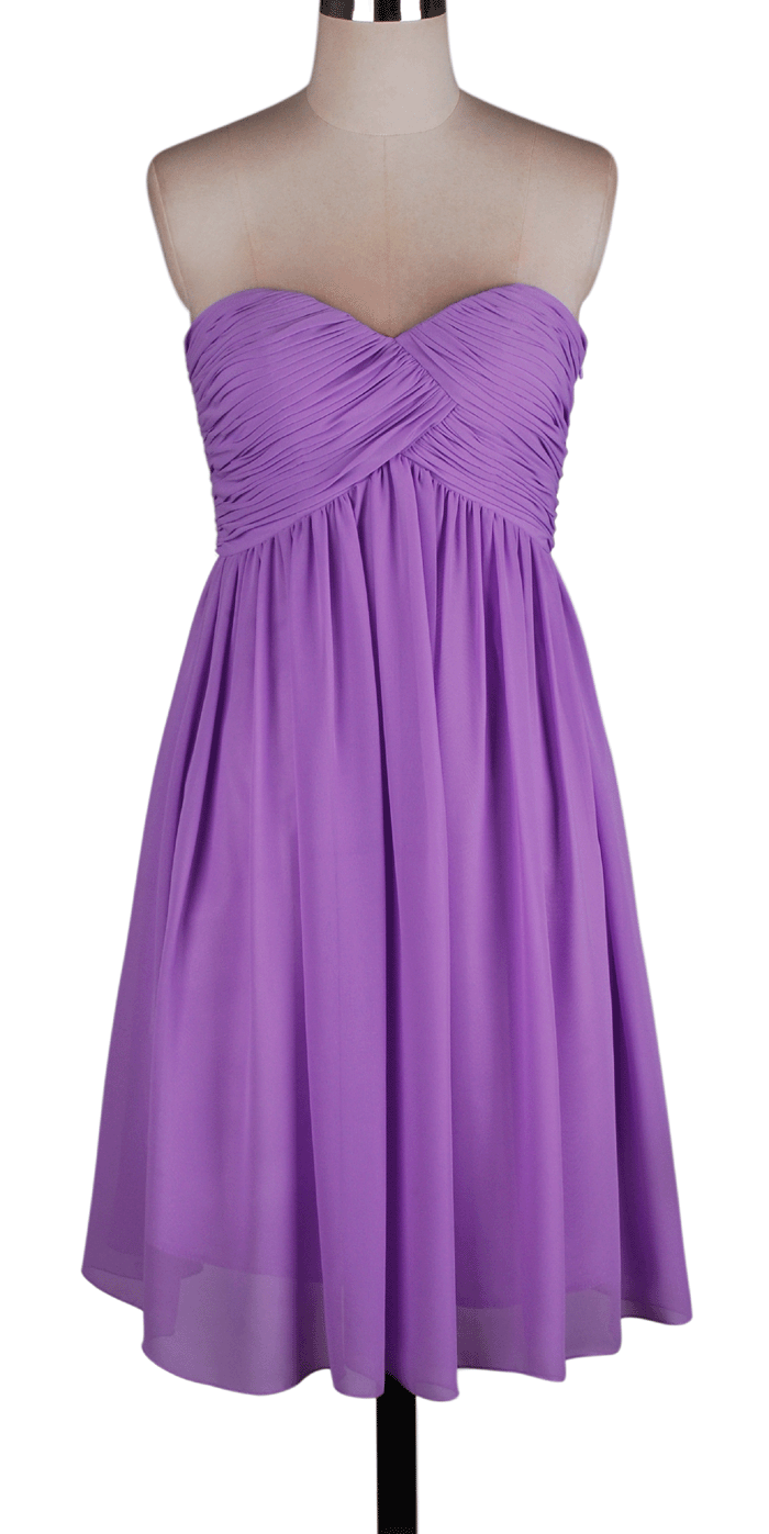 Pleated Bust Padded Bridesmaid Wedding party prom formal dress XS S M L XL 2XL eBay