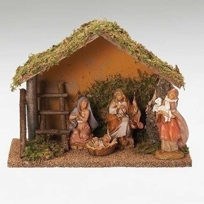Fontanini 4 Figure Nativity Set. 69R54427. Tonini Church Supply