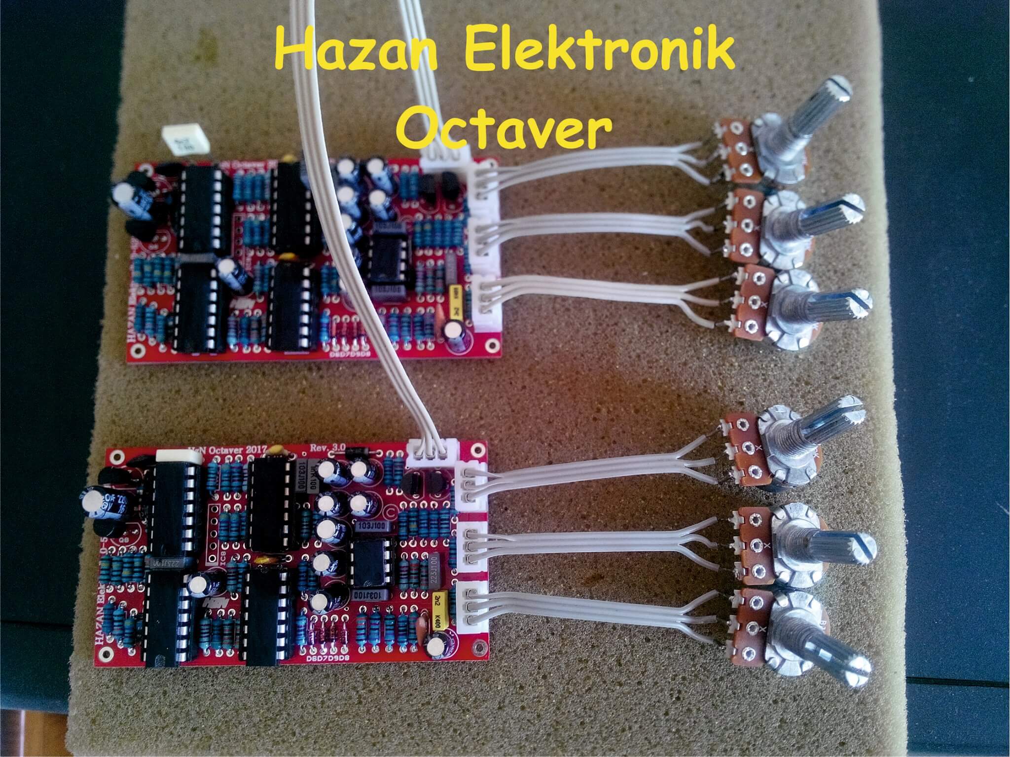 Octaver Devresi Kutusu Ton Kontrol