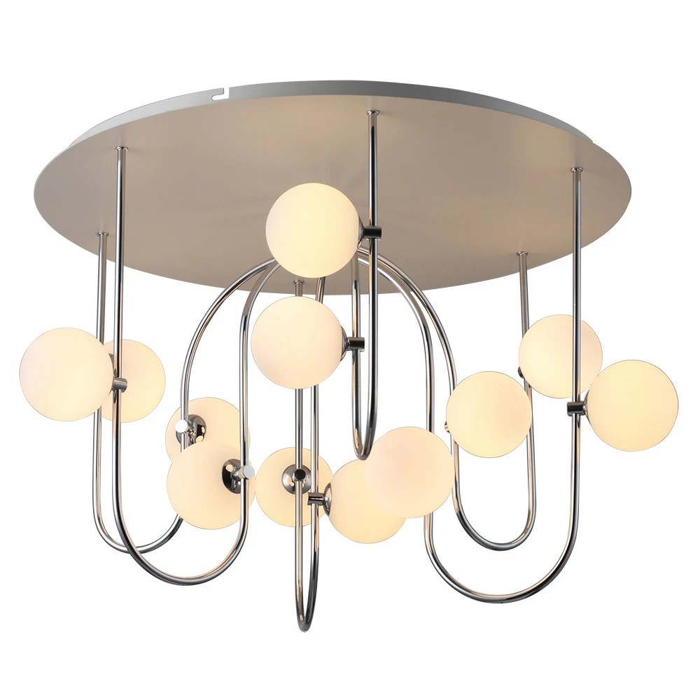 Glass Ball Ceiling Light