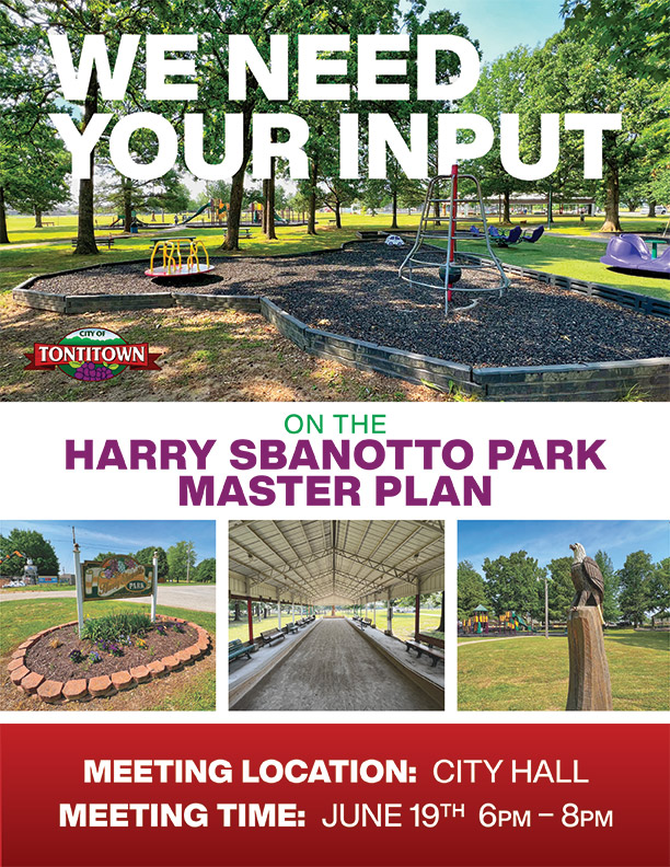 Input Session City of Tontitown, Arkansas