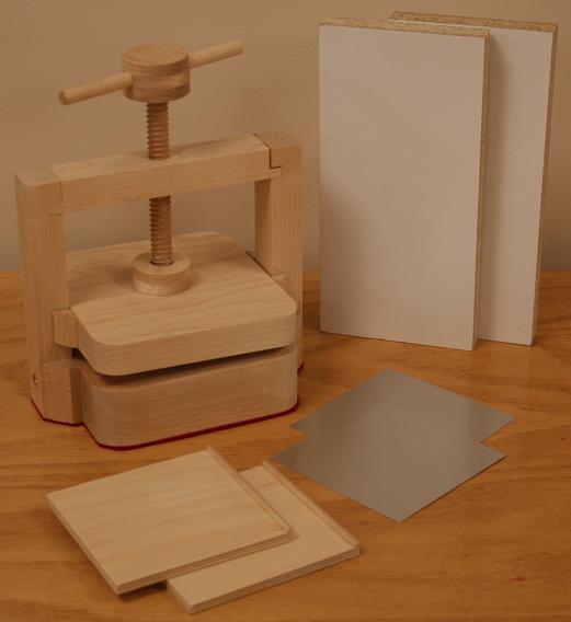 Miniature bookbinding equipment