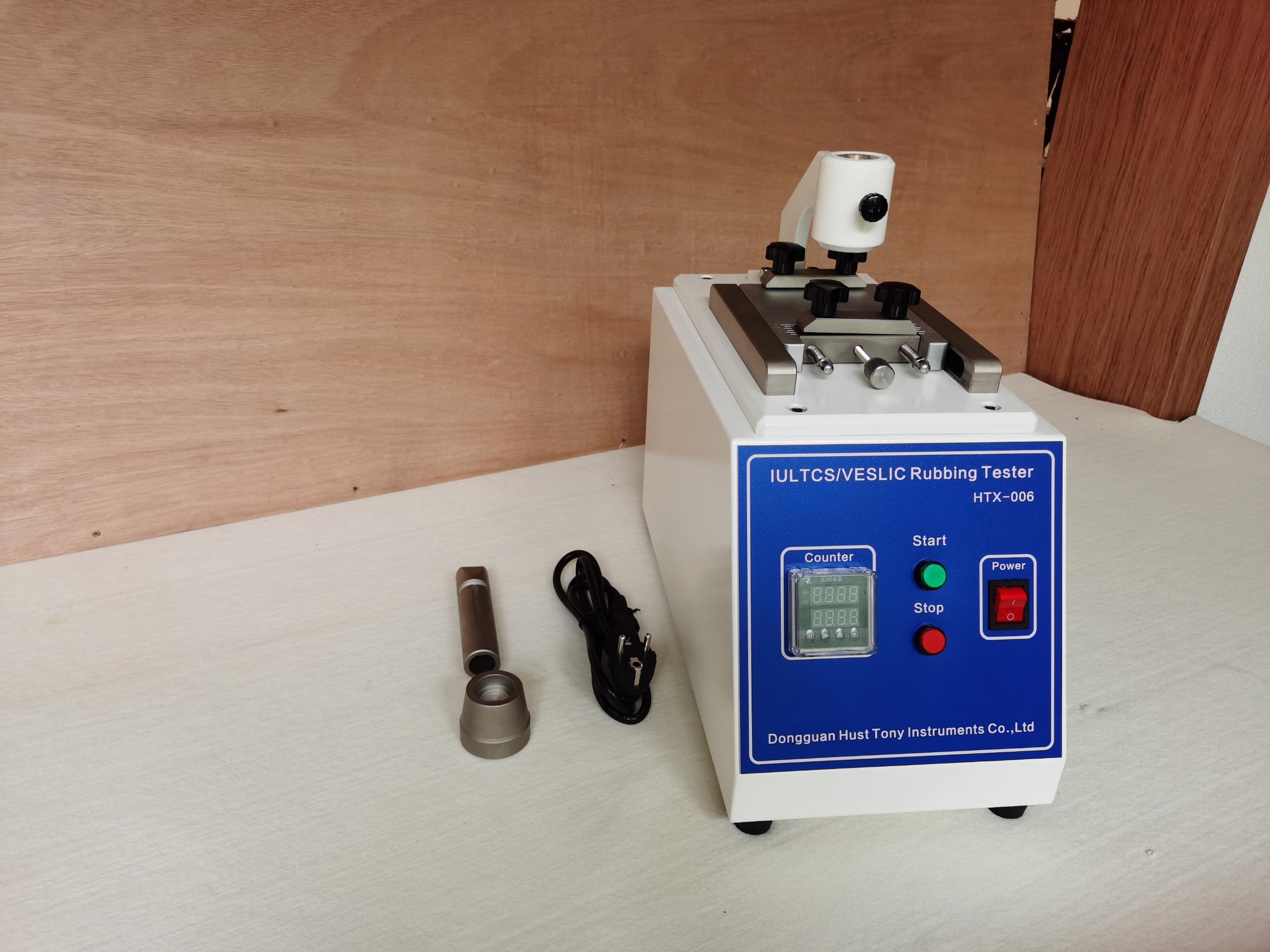 IULTCS Rubbing Fastness Tester For Color Fastness Testing HTX006