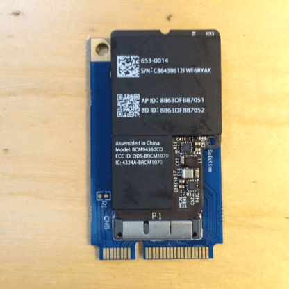 Continuity And Handoff Capable Apple Mini Cards Pcie And Mini Pcie