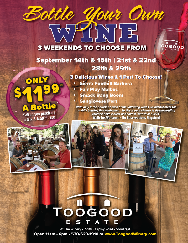 Toogood Estate Winery Events
