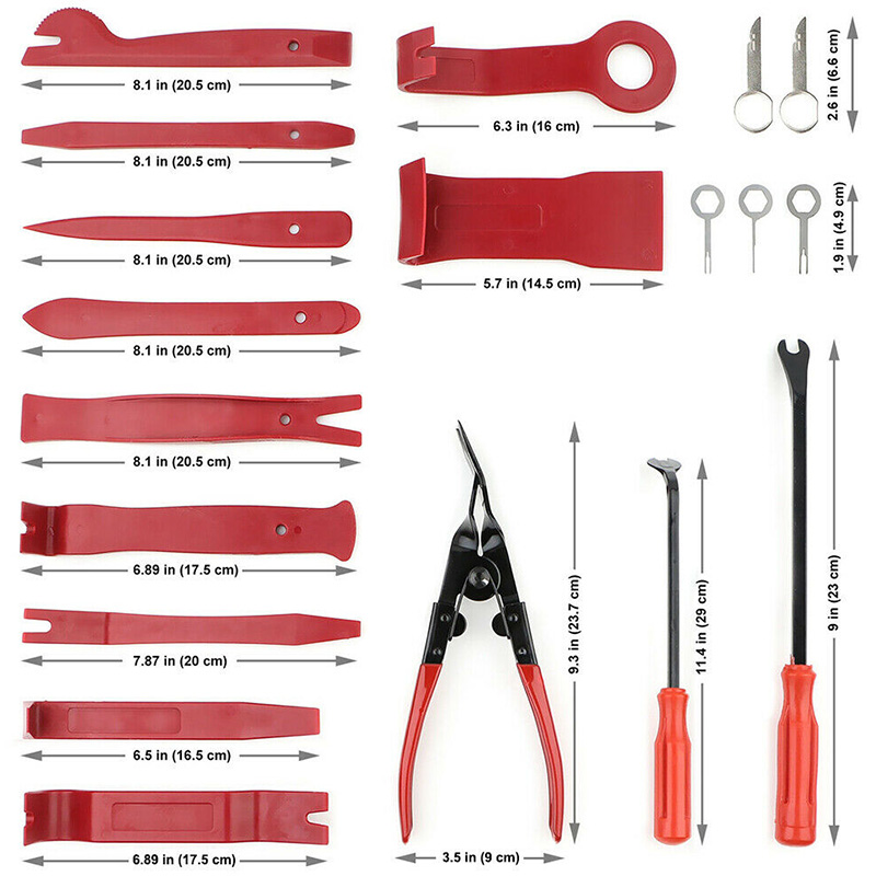 12/19/31pcs Set Car stereo install tools for car stereo dismantlement