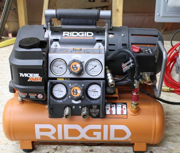 Ridgid TriStack 5 Gallon Compressor Review Tool Box Buzz Tool Box Buzz