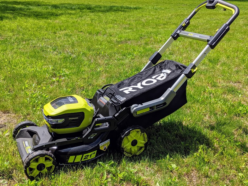 Ryobi 40V Smart Trek Mower at Ryobi Lawn Mower