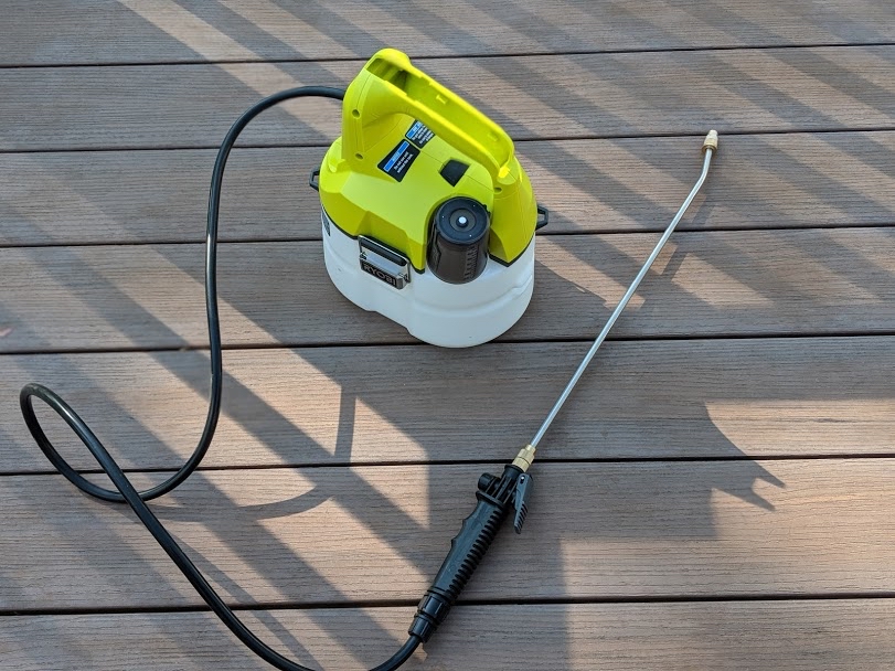 Ryobi One+ 18V Cordless Chemical Sprayer Review LaptrinhX