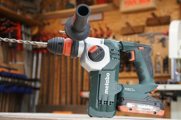 Metabo 18V SDS-PLUS 1” Rotary Hammer Drill w/HEPA Vac Attachment - Tool