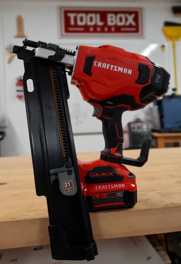 Craftsman 20V Stapler & Framing Nail Guns Review Tool Box Buzz Tool