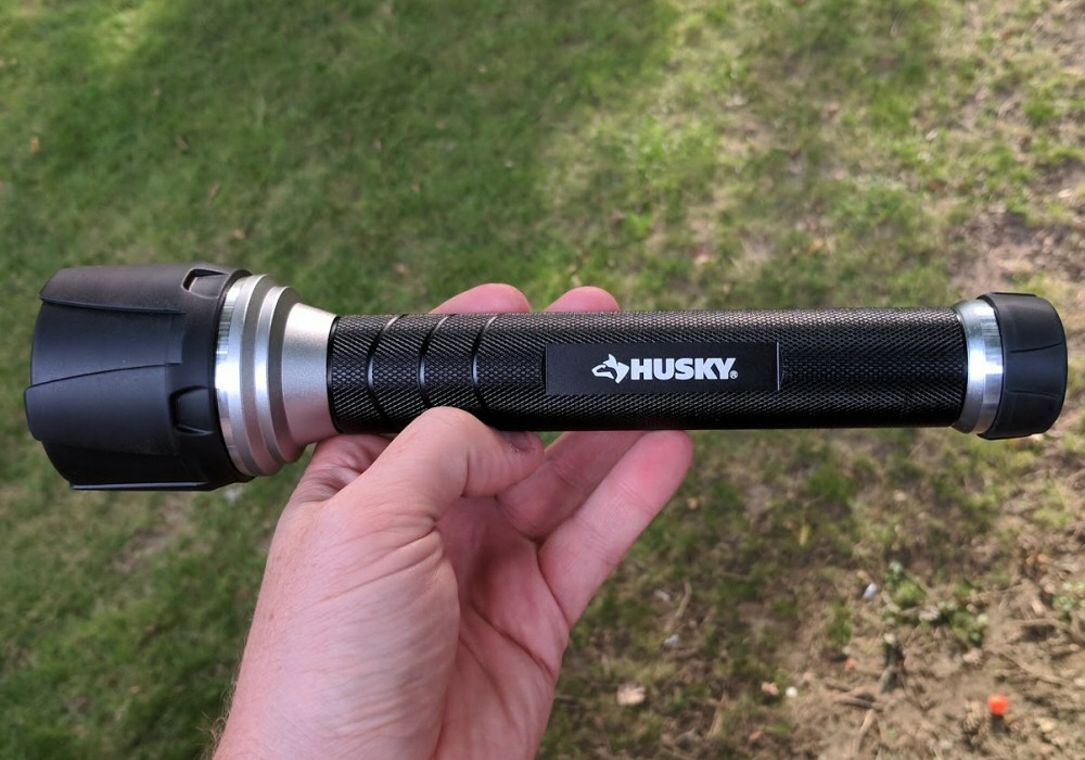 Husky Virtually Unbreakable 500 Lumen Flashlight Tool Box One