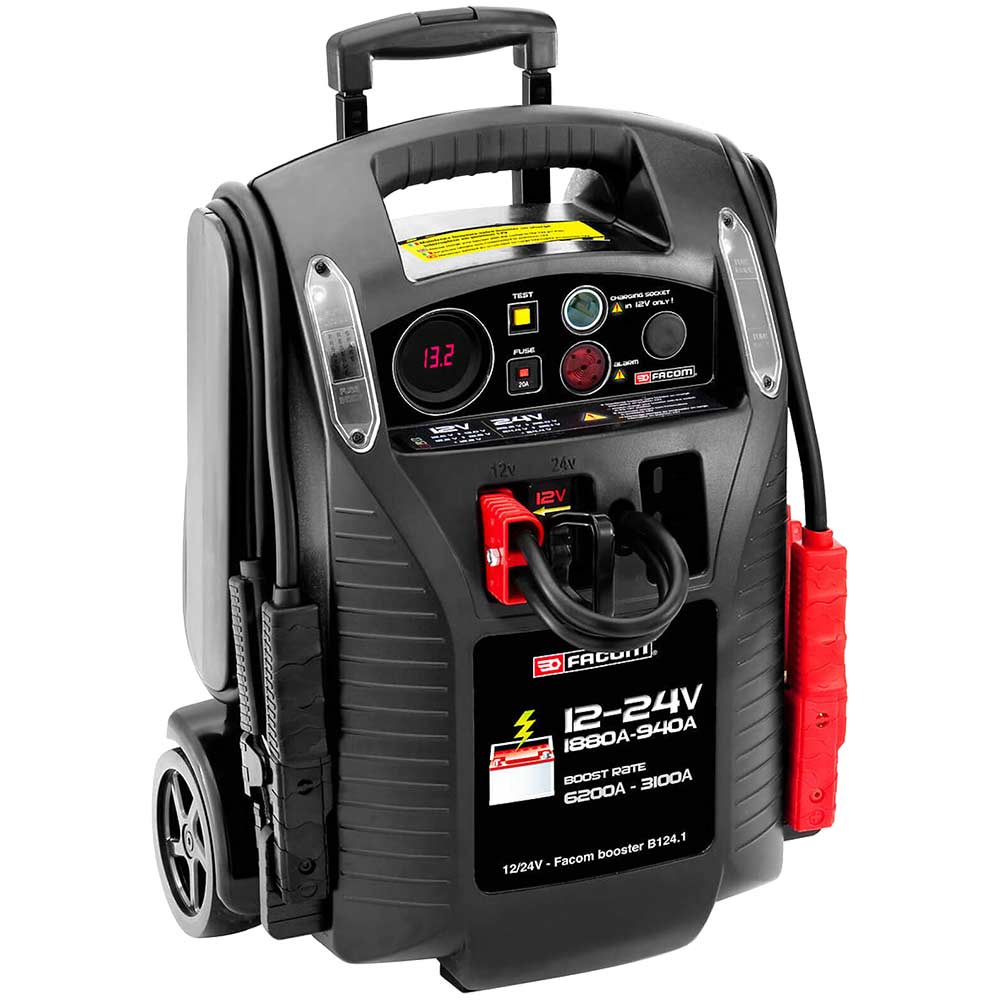 B124.1 Automotive Battery Starter & Charger